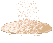 スライス後のパン粉